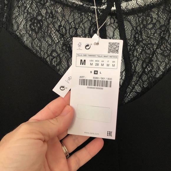 Zara lace top - Picture 2 of 5